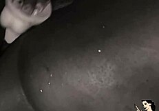 Watch this black bbw stuff giant pussy with huge penis monster cock