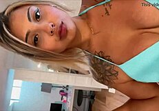 Giovana Brazil Babe Big Natural Tits Exposed