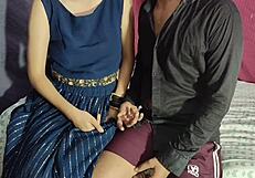 cute bhabhi's fat ass craves devar's rough anal domination backstage