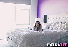 petite stepdaughter wants stepdad's firm long dick bad