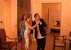 my milf with big ass and tits strokes and deepthroats my monster cock till facial cumshot