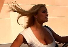 threesome with two blonde milf whores anal deepthroat cumshots!!