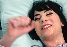 POSSESSED BABE BOUND AND GANG FUCKED BY GHOSTS IN FETISH ORGY!