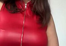 i train you to obey my big tits as your curvy brunette mommy mistress