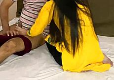 punjabi stepmom's hot family fuck with hindi audio