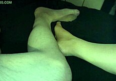 Milf In Fine Nylon Pantyhose Teases My Cock Hard!!