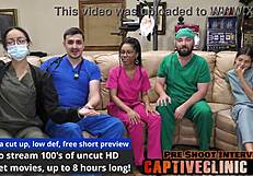 i'm chokin' on aria nicole's deepthroat as corporate slave in hospital bdsm