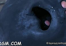 hey slave, ready for my lusty tongue teasing your naughty slit while restrained?!