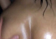 her fat ass slams down for that deep creampie finish?