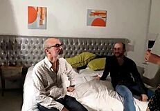 Lonely prostitute milf starts online orgy with bent over doggy and cumshot group fuck