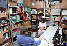 mall cop fucks petite teen shoplifter hardcock