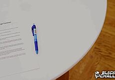 yo lady dee does this bbc casting interview stripping stockings outdoors before big black cock action