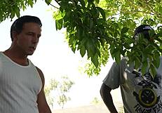 poolside cash sex turns into wild double vaginal for tiffany