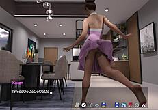 Corlan's monster cocks ravage brunette and redhead pussies in wild group chaos