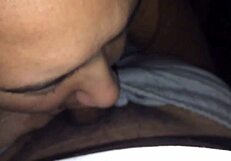 Why Not Crave Her Wet Lips in Slo Mo Blowjob?