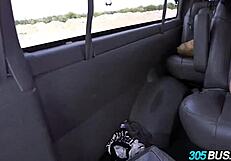 wanna see this amateur latina slut suck and fuck hard for cash on the bus?