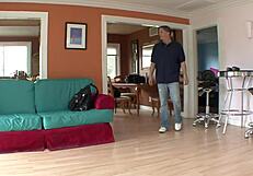 Karmin Renee fucks everyone including stepbro creampie!