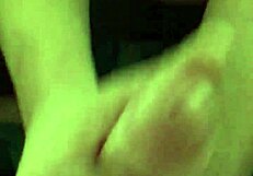 Girlfriend milks big hard cock first prostate play handjob cum pov