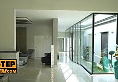 lana bunny's teen heart races as she's bribed for rough anal ride on your throbbing cock