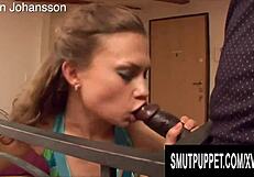 smut puppet's bbc compilation slams her slutty deepthroat fuck doll mouth
