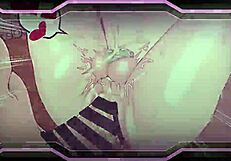 Sis-261 locks submissive ladyboy in tight chastity cage