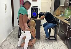 I Lent My Girlfriend to Dance But He Rubbed Cock on Her Reggaeton!