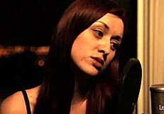 Two lesbians kiss lick pussies intimately on tiny bed dim lights!!