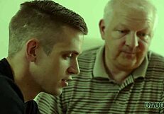 Colleen's bored with boyfriend sex so she tries his dad instead