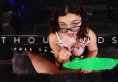 this hot blonde teacher babe rides cock cowgirl then takes it doggystyle deep