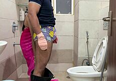 Naughty stepmom saara bends over rides stepson cock first time