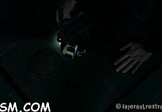 Bound beauty endures electric sadomasochism shocking her tight shaved pussy during hardcore punishment