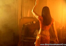 exotic arab asian brunette babe strips nude teasing dances sensual clothes ripped glamour softcore