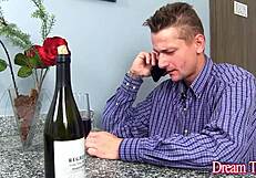 trans nurse bruna castro spreads ass for bareback anal creampie