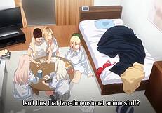 hentai slut gets pounded in every hole by pervert gangbang