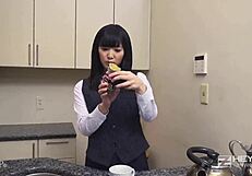 Stressed newbie yui watanabe sucks cock hard for creampie stress relief!