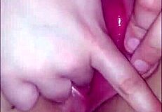 Hannah Horn overflows with cum and piss after relentless creampie pounding