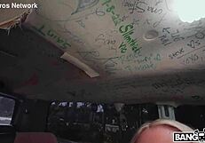 Slimthick Vic Reverse Cowgirls Big Ass on Bus Ride