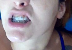 admit you cheated on hubby and watch him cum all over your tits right now