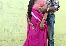 Bhabhi In Pink Saree Fucked Hard Pussy Ravaged