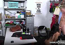 Milf shoplifter jena larose deep searched pussy and ass fucked by officer clarke kent