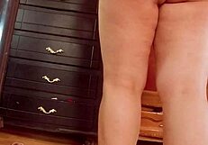 Hidden cam catches voluptuous Latina changing clothes secretly