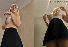 Public Upskirt Big Tits Hidden Cam