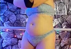 hotwife steffi dances her wet pussy teasing in redhead pmv promo with seductive moves