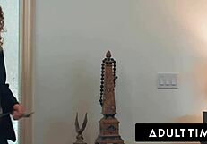 curvy karla lane fucks cheating boss till sarah arab gets caught swapping cum