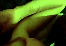 Holy fuck she's slurping that massive monster cock like a hungry slut!