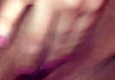 latina fingers clit hard till pussy drips wet!