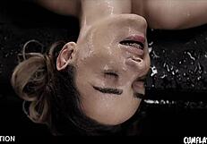 Cum Slut Alice Zaffyre's Pussy Pumps Full of Extreme Creampie Inflation