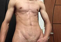 god this brazilian stud's monster cock has me stroking hard solo