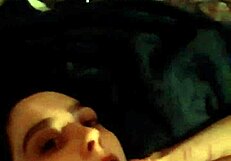 Holy fuck she's slurping that massive monster cock like a hungry slut!