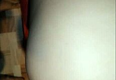 big ass wife greets me with creampie anal after work